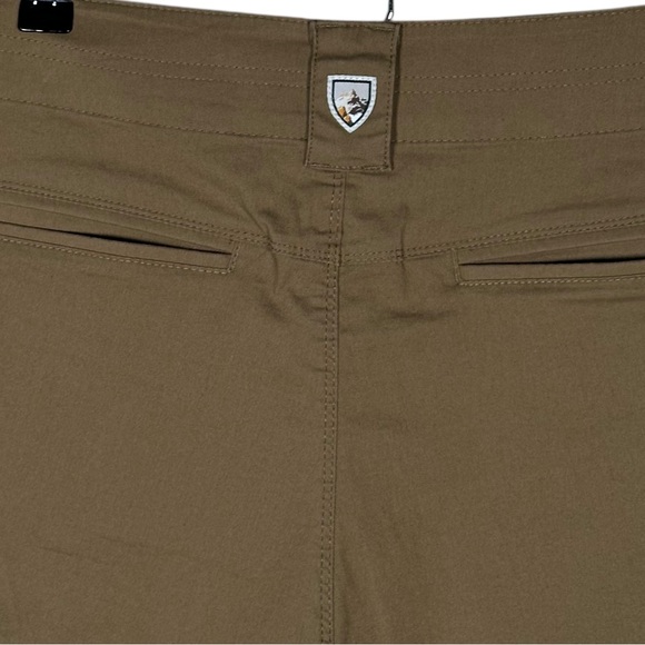 KUHL Resistor Lite 10” Chino Shorts in dark khaki - Picture 5 of 14